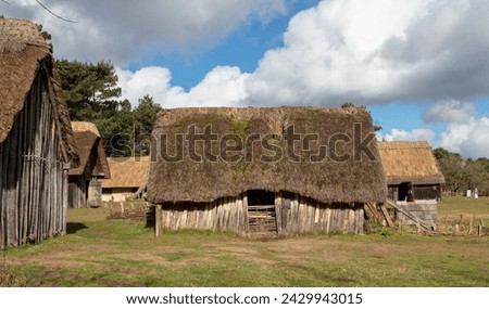 West Stow Anglo-Saxon Village Suffolk Royalty-Free Stock Photo #2429943015