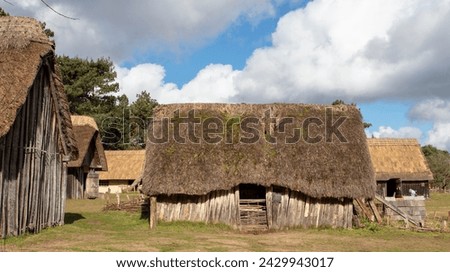 West Stow Anglo-Saxon Village Suffolk Royalty-Free Stock Photo #2429943017