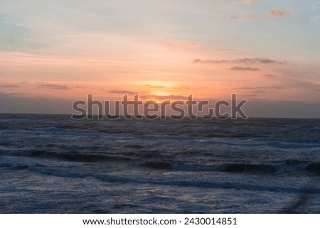 Captivated by Twilight: Picturesque Waves on the Danish Horizon