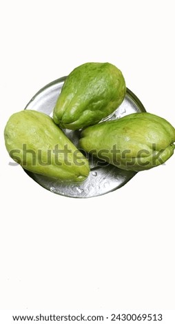 Indonesia, Sukabumi 25 February 2024
Vegetable photos Chayote, also known as jipang pumpkin or chayote, is a vegetable that has a number of health benefits. Rich in nutrients, low in calories, source 