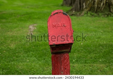 Where letters find their way home: the trusty mailbox awaits.