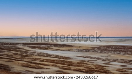 
Tuz Gölü Salt Lake:  panoramic photography of this large lake in central Turkey where salt is extracted