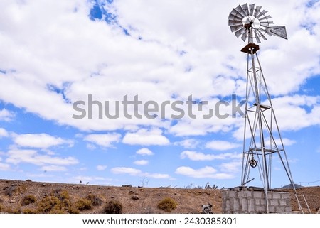Photo Picture of a Classic Vintage Windmill