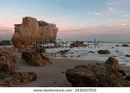 El Matador Beach, Malibu CA Royalty-Free Stock Photo #2430507055
