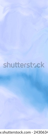Elegant banner template design with blue paint brush elements. Abstract decoration. Vector illustration.