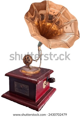 The beauty of a vintage gramophone lies in its ability to merge artistry with functionality. Its elegant design, polished finish, reflects the craftsmanship of a bygone era.