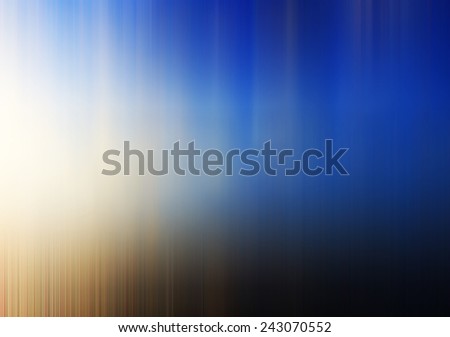 Background with blue lines in motion, light tones