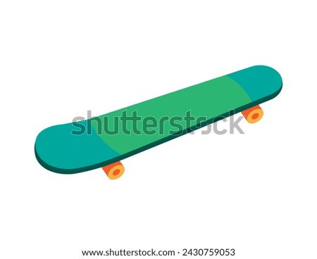 skateboard illustration for coloring book template, skateboard for kid worksheet printable