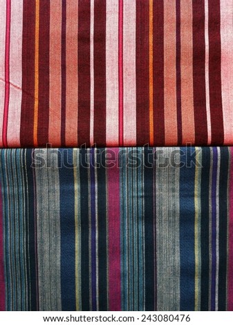   Colorful fabric plaid  loincloth abstract pattern and background