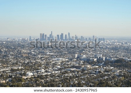Los Angeles, California, high building in its downtown