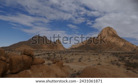 Spitzkoppe Mountain in Namibia - The Matterhorn of Africa - Scenic panorama
