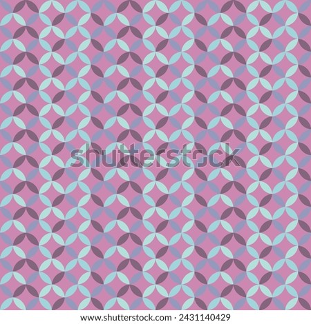 Abstract pattern of flowers in different colours with the possibility to tile.