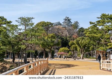 Kochi Castle in Kochi City, Kochi Prefecture Royalty-Free Stock Photo #2431187813