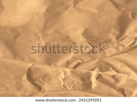 Photo texture or background of detailed crumpled paper