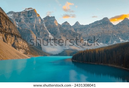 a beautiful landscape picture including a river 