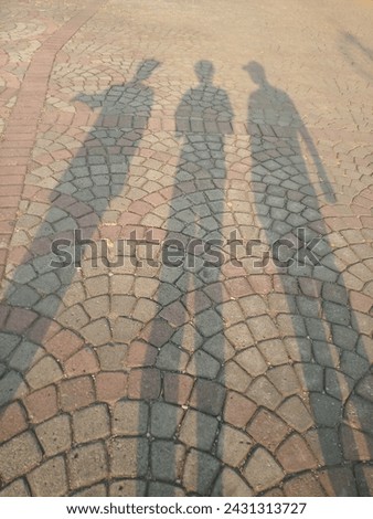 3 Boys Shadow Picture, Shadow Floor, Shadow Road, Shadow boy