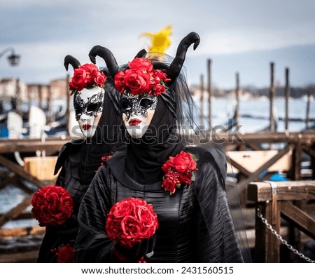Carnival of Venice 2024 in Italy