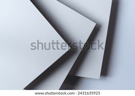 Overlapping plain construction paper background