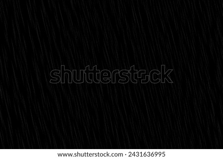 Texture of rain and fog on a black background overlay effect, Abstract splashes of Rain and Snow Overlay Freeze motion of white particles on black background