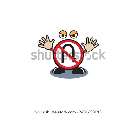 illustration vector graphic of cute Doodle road signs