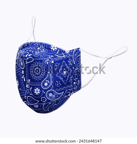 Blue beautiful Designed Face Mask for Protection 