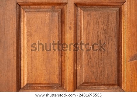 brown  door frame design  retro texture style 