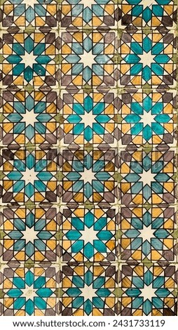 Typical tile from Lisbon, Portugal 