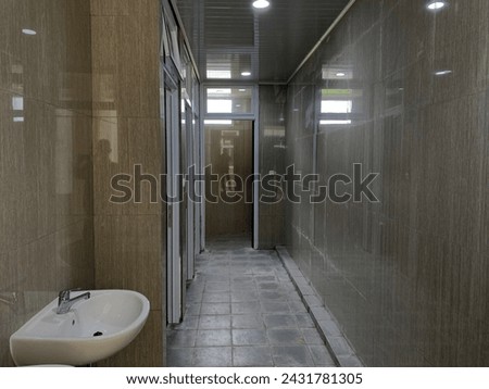 bathroom on a campus with a simple design