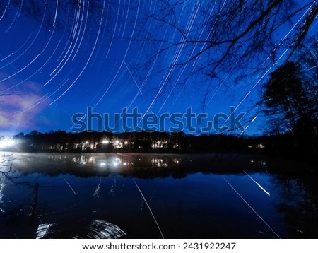 Lake Park under the stars