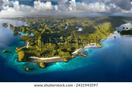 Sohoton Cove National Park is located on Bucas Grande Island, province of Surigao del Norte, Philippines.