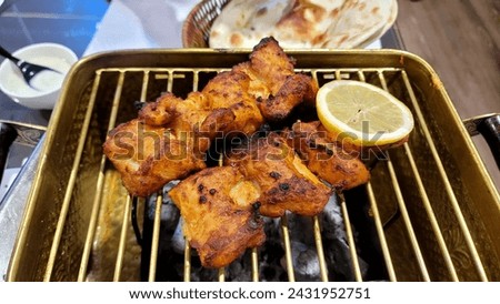 Fish Tikka, Healthy Fish, Lemon, Grilled, Spicy Food, 