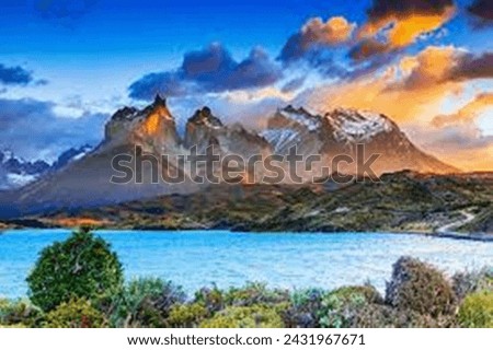 picture of beautiful mountain view