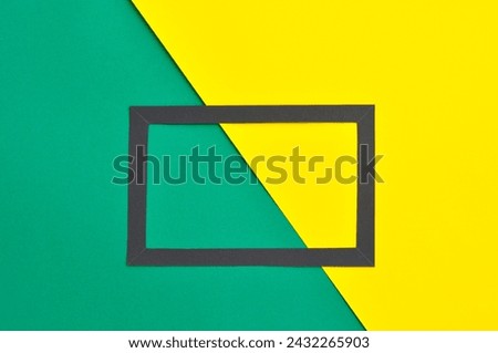 minimalistic colorful background - empty papers 