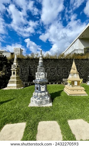Buddhist section in Hollywood Forever Cemetery
