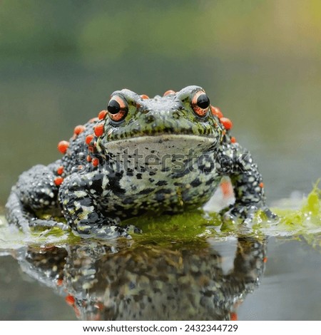 European Fire-bellied Toad Guardian of Marshlands