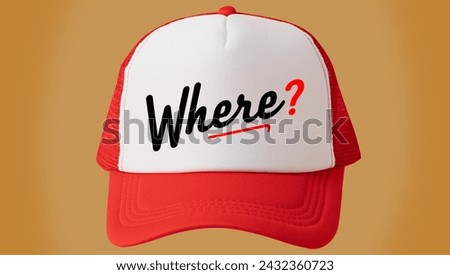Cap Print Design: Best HD Quality Use for You Royalty-Free Stock Photo #2432360723