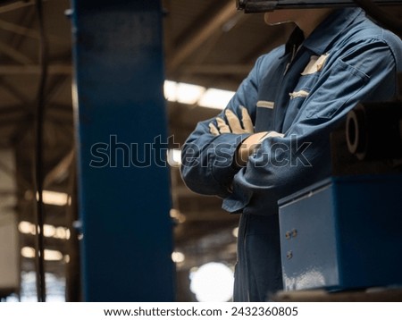 labor person people human arm cross irritation man male female woman body part overwork limb occupation industry stress professional portrait employee frustration profession copy space lifestyle rural Royalty-Free Stock Photo #2432360805
