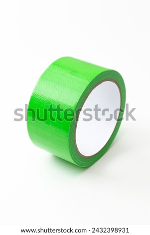 Curing tape on a white background.