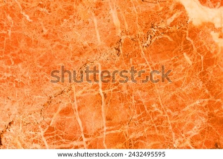 orange marble texture background. orange marble floor and wall tile. natural granite stone