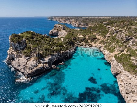 Calo des Moro, 
Santanyi, Mallorca, Balearic Islands, Spain