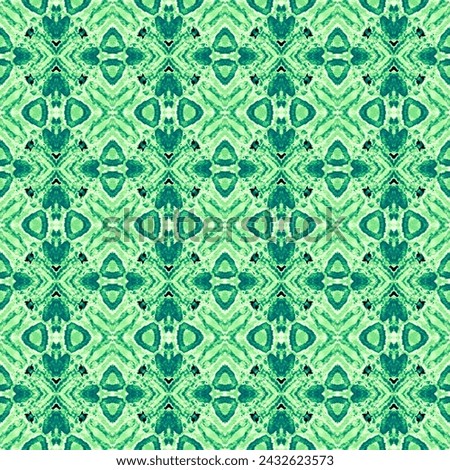 Abstract pattern illustration For a light green background Abstract dark green colors. Fragment of artwork on paper with pattern.