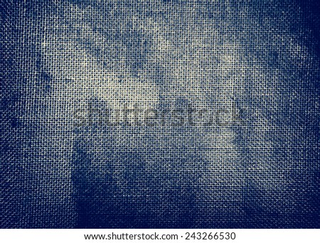 Texture old canvas fabric as background