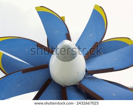 Airplanes. Airplane parts. Wings, propellers, turbines. Landing gear and hydraulic system elements. Helicopters and their parts. Military equipment. Missiles. The world's largest airplane "Mriya"  Royalty-Free Stock Photo #2432667025