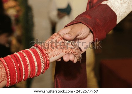 Engagement ceremony ,couple's hands picture,bridegroom ,bride special