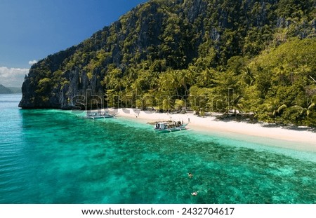 Entalula beach, El Nido, Palawan	
 Royalty-Free Stock Photo #2432704617