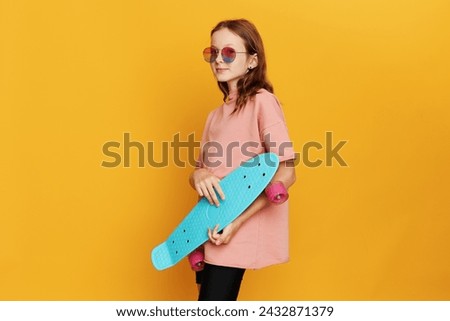 Skater Style: Trendy Fashion and Leisure in a Young Woman's Modern Lifestyle