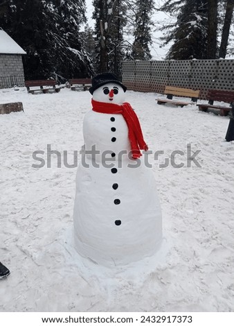 Love snow , snow man Art winters