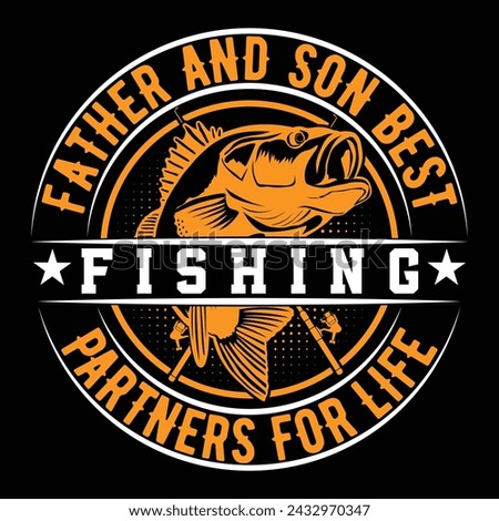 Fishing custom t shirt design