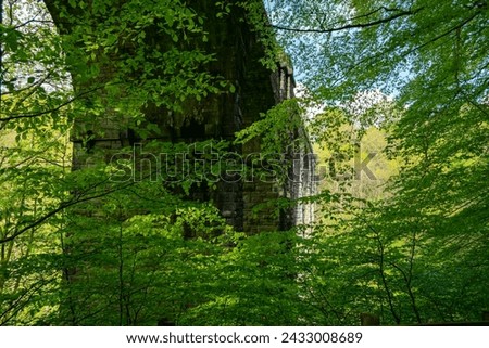 Healey Dell Nature Reserve - Rochdale Royalty-Free Stock Photo #2433008689