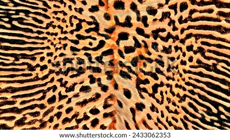 seamless pattern with leopard skin print, Indulge in the luxurious allure of nature's most exquisite patterns with this striking leopard skin texture image. Captured in high-resolution detail